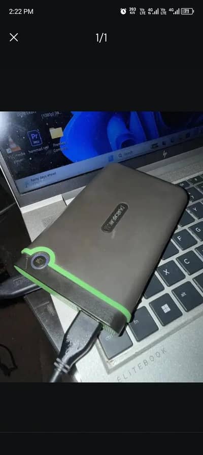 external SSD 1tb 100% health all ok hey
