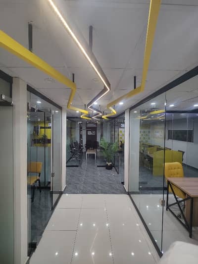 LIKE BRAND NEW OFFICE, TILED FLOOR, WELL FINISHED IN MAIN DOUBLE COMMERCIAL ROAD FOR RENT