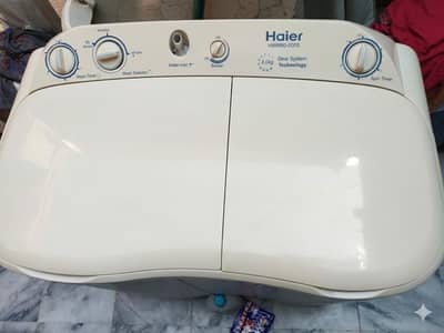 Haier washing machine + Dryer / Good condation