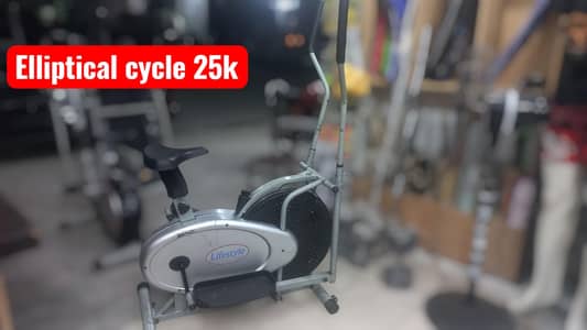 elliptical cycle exercise cycling machine magnetic cross trainer bike
