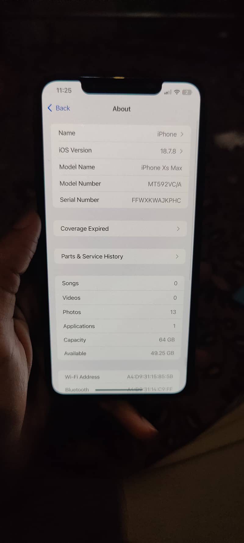 iphone xs max official pta approved 7