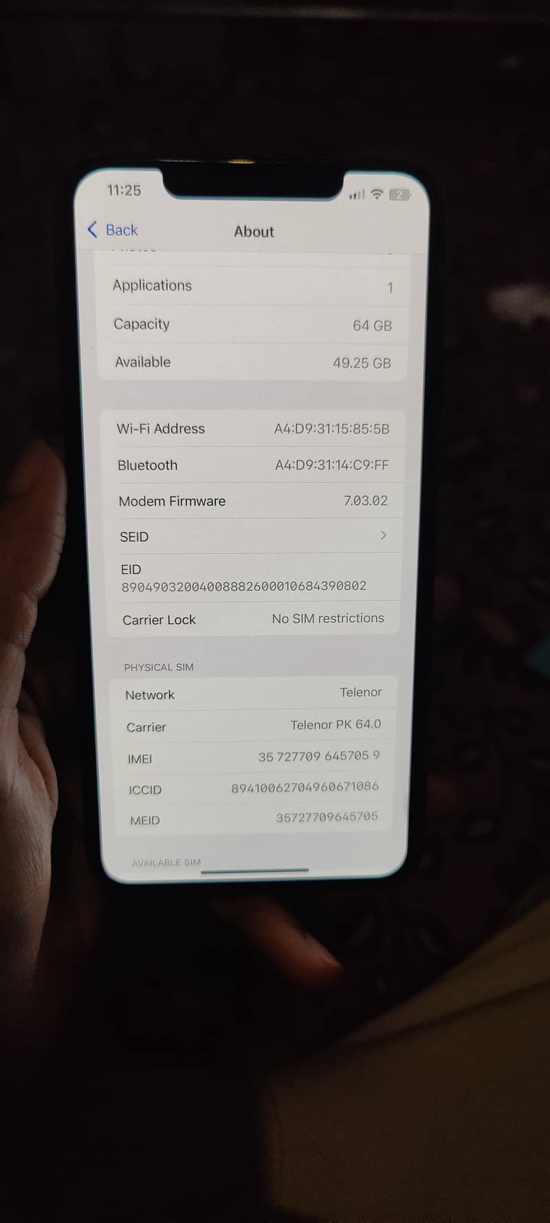 iphone xs max official pta approved 8