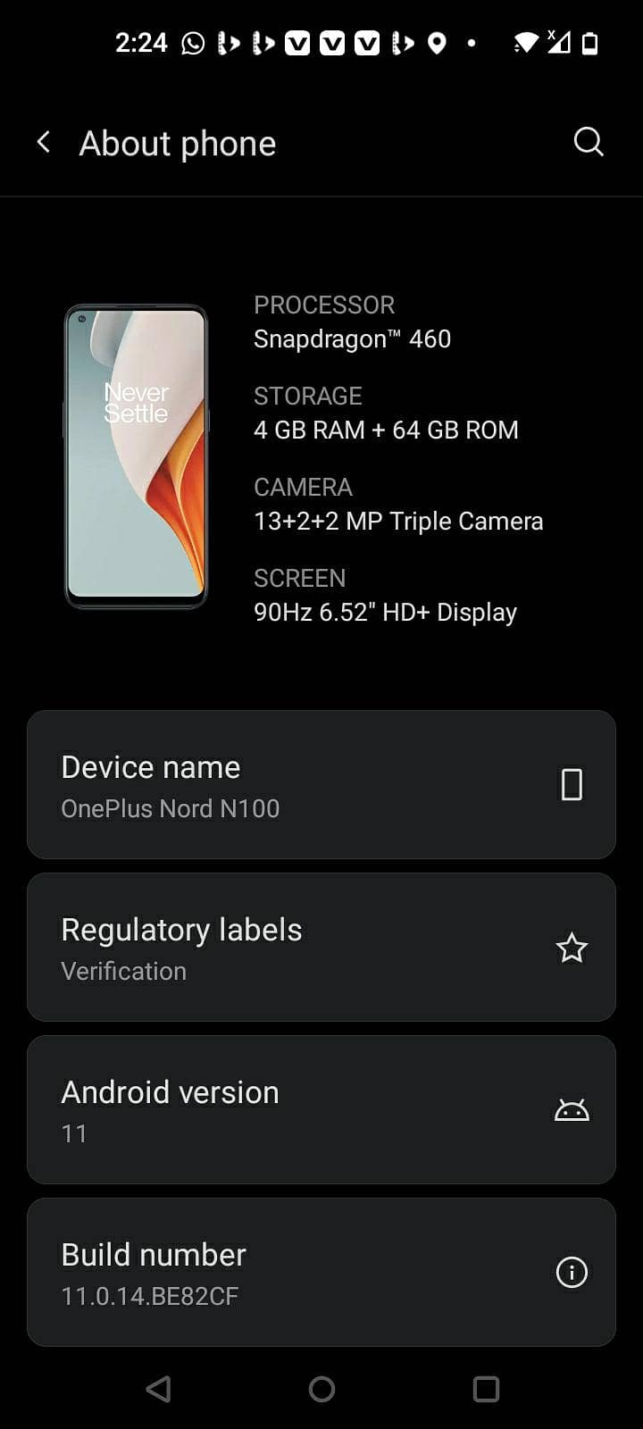 one plus N100 7