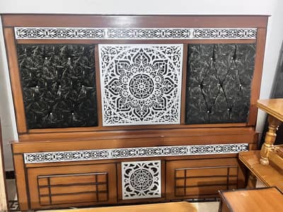 Home Furniture for sale Double Bed, Shesha, bartano wali almare, Sofa