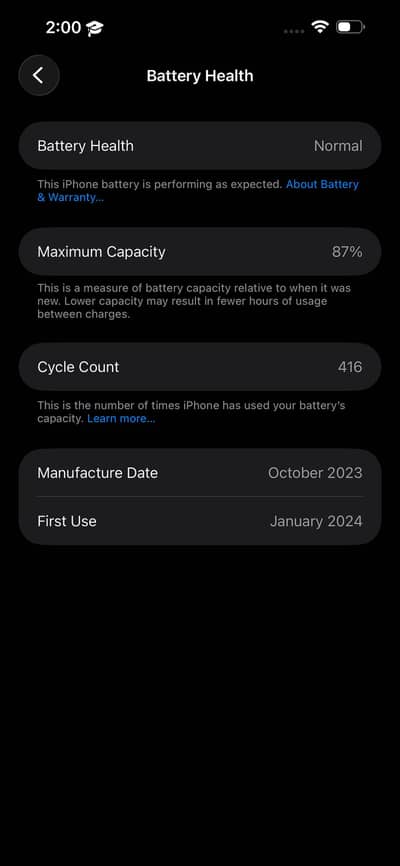 Iphone 15 PROMAX NON PTA 256