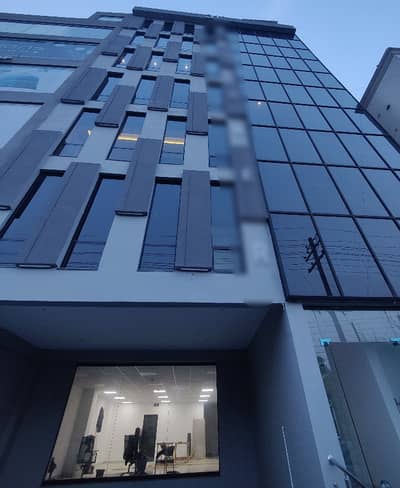 21500 Sq Ft, 7 FLOORS BUILDING WITH BASEMENT PARKING NEAR EMPORIUM MALL AND CANAL FOR RENT