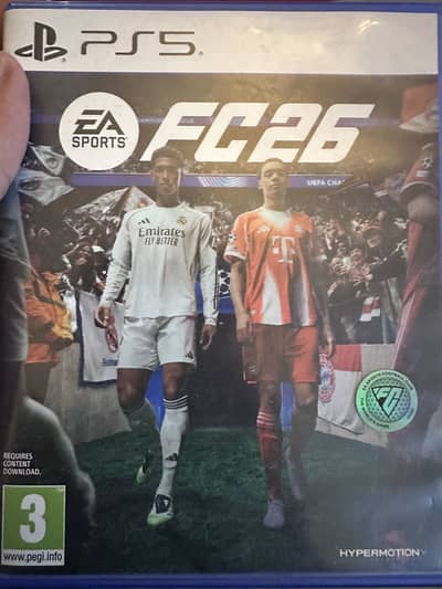 EAFC 26 PS5 disc