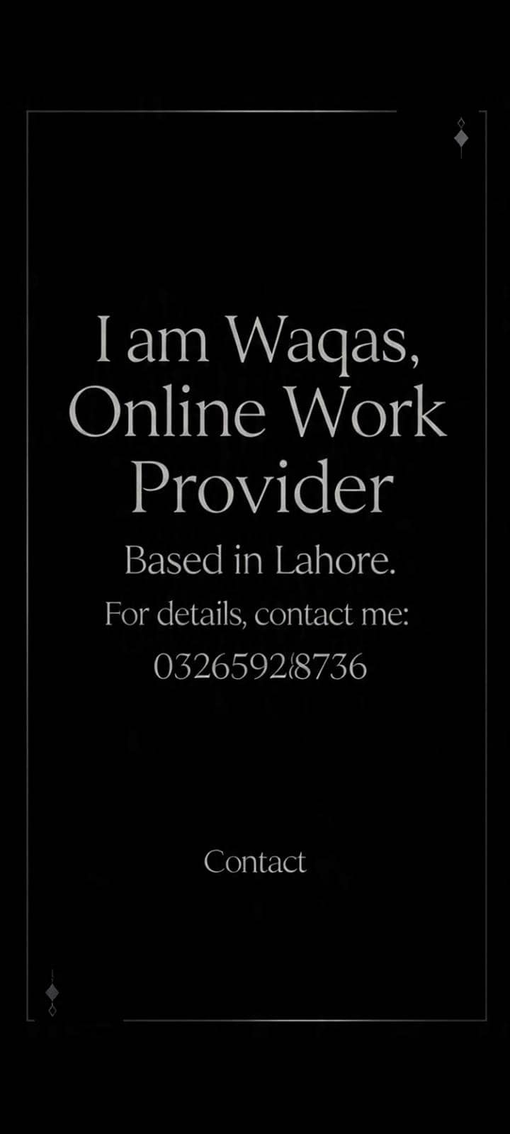 online work 1