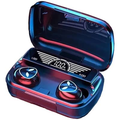 Black M20 ENC Airpods with Fast Charge Battery 1 week check warranty