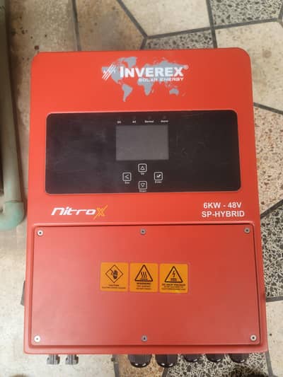 INVEREX Solar Inverter 6KW-48V SP-HYBRID
