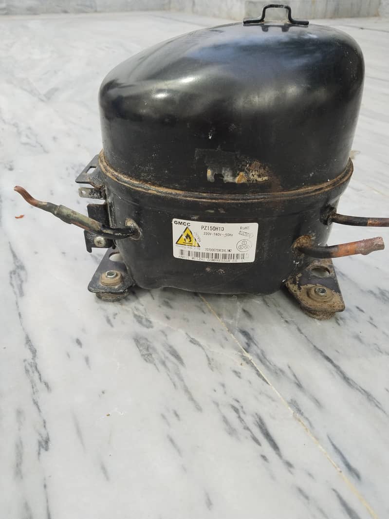Scrap refrigerator compressor 1