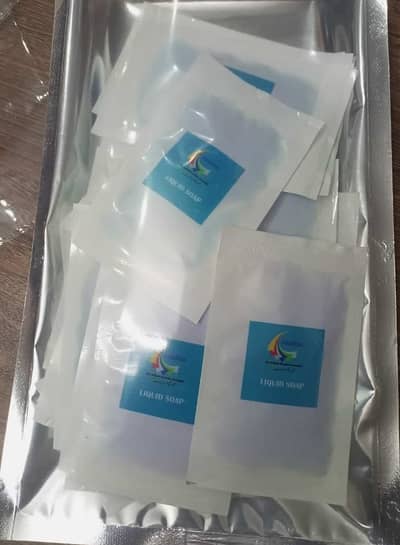 سنگل یوز لیکوئڈ صابن ساشے (Liquid Soap Sachets) برائے ہول سیل