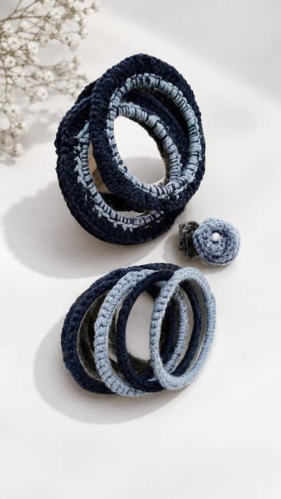 Handmade crochet work jelwry