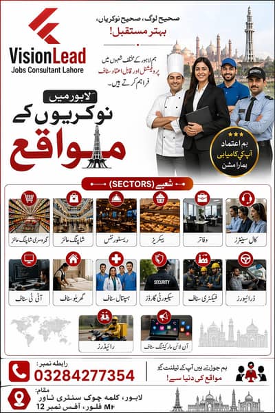 JOBS AVAILABLE IN LAHORE|JOBS IN LAHORE