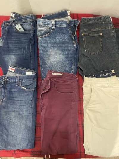 Branded Pants for sale (jeans and cargos)