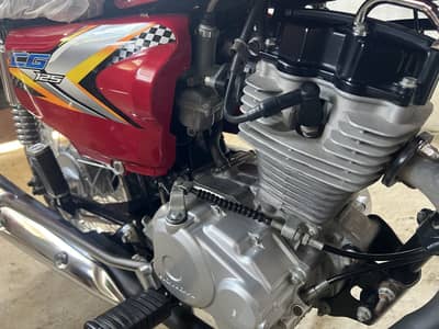 Honda CG125 2025 model nut to nut Geniune