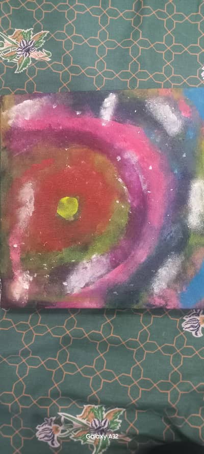 painting on canvas