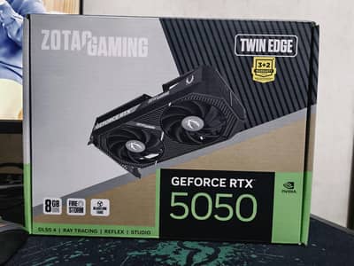 RTX 5050 8gb dual Zotac