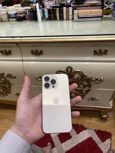 Iphone 13 pro 256gb PTA approved Golden colour