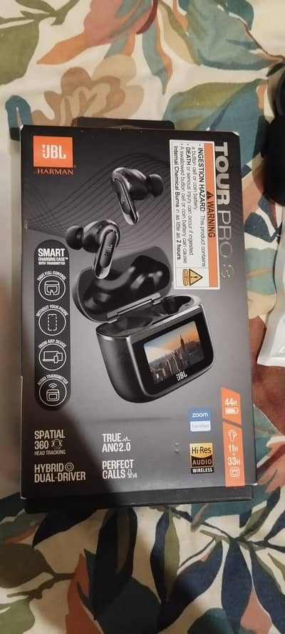 JBL Tour Pro 3 Wireless Earphones