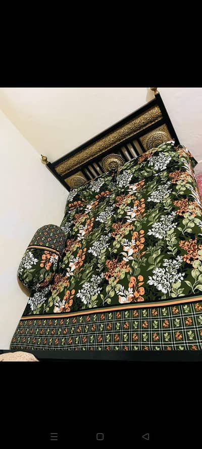 iron bed