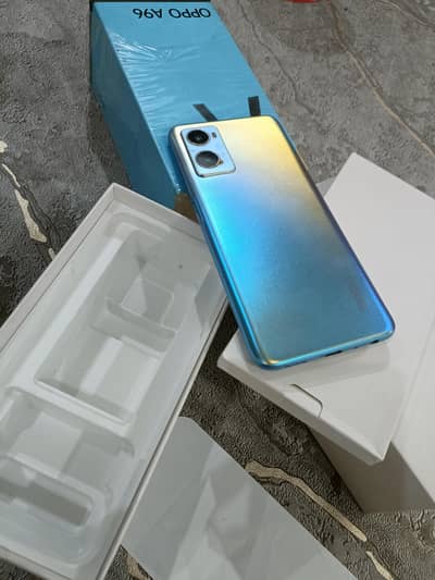 oppo a96 8/128    condition 10/10