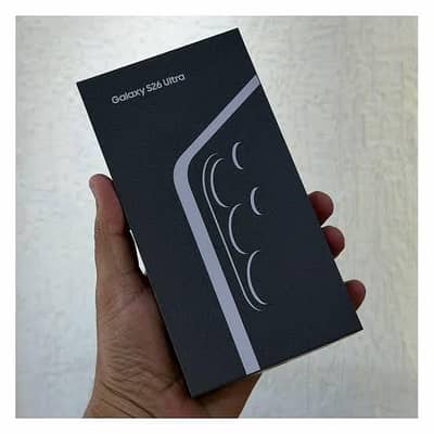 S26 Ultra brand new box pack 12/256 with official 1 year warranty
