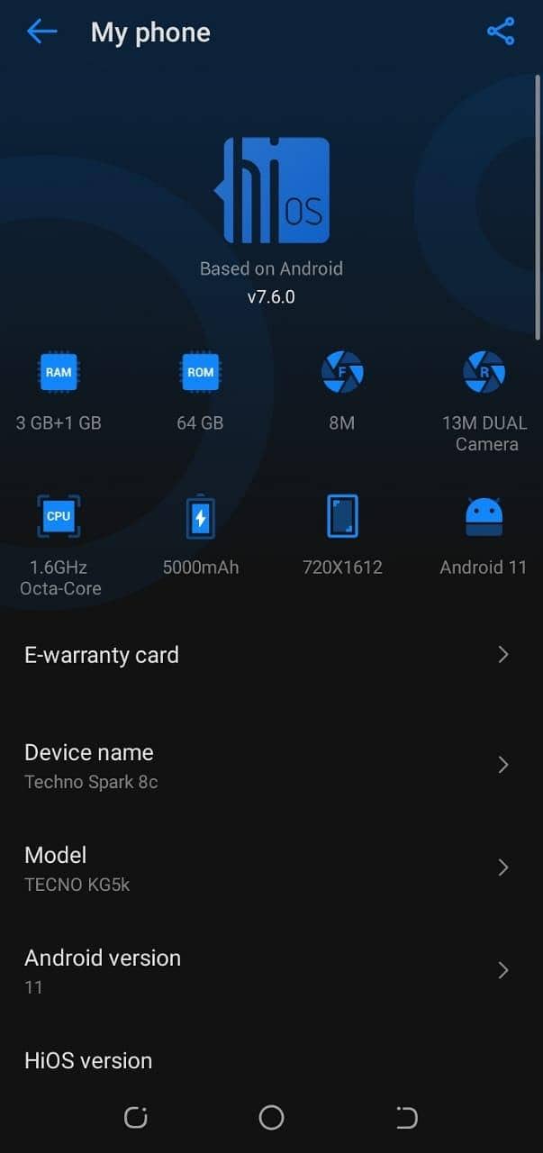 Techno Spark 8c 4