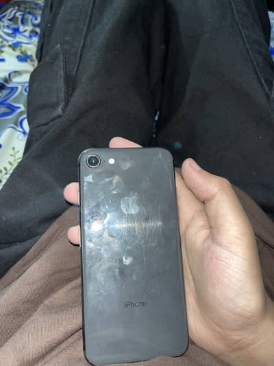 i phone 8 factory unlock battery health 87% water pack