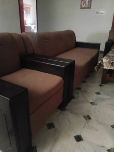 Wood sofa