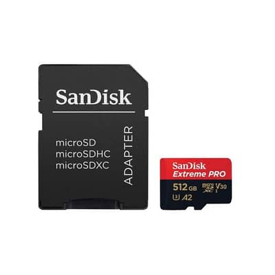 SanDisk Extreme PRO 512GB microSDXC UHS-I Card