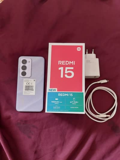 Redmi 15 8GB / 128GB Good Condition 10/10 Urgent Sale