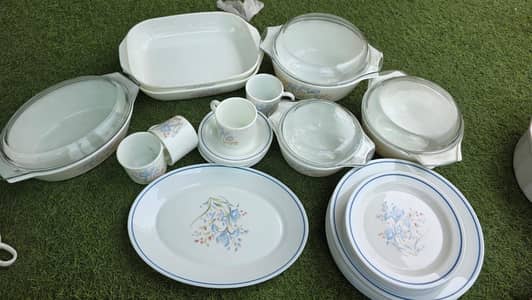 Dinner Set (CorningWare Pyrex)