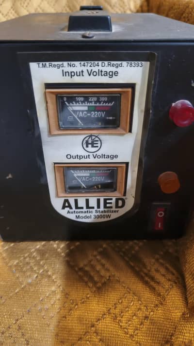 STABILIZER 3000 WATTS 4 FRIDGE