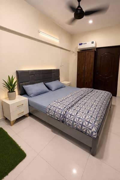 1 bed luxury furnished flat on per day rent