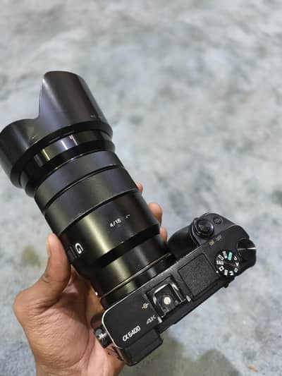 SONY 6400 FOR SALE WITH LENSE CONDITION 10/9