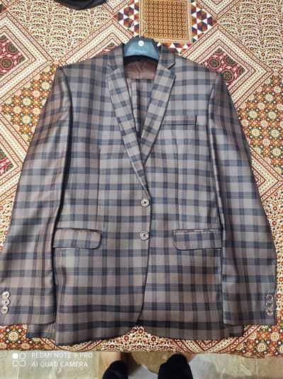 New 3 piece pent coat suit