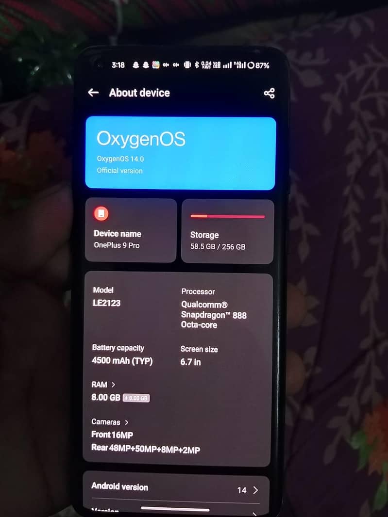One Plus 9 Pro 4
