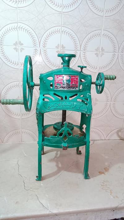 Heavy Duty Manual Ice Gola Machine / Baraf Gola Maker