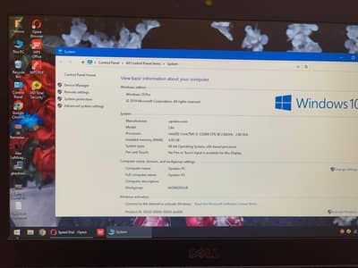 Dell i5 3rd generation with 128 SSD installed