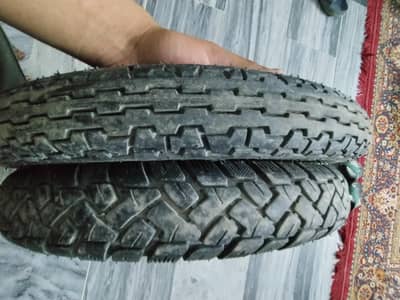 Honda 125 front & Rear Tyres