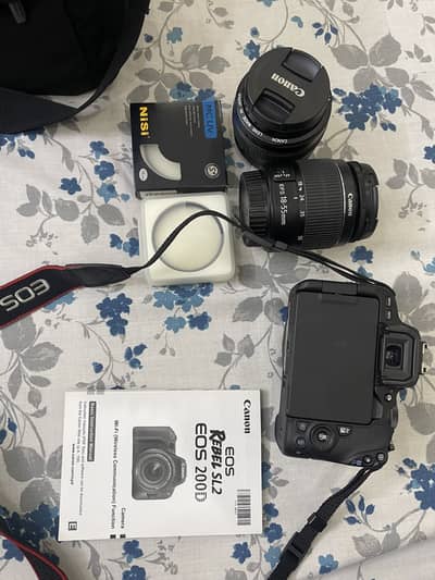 Canon EOS 200D DSLR Camera