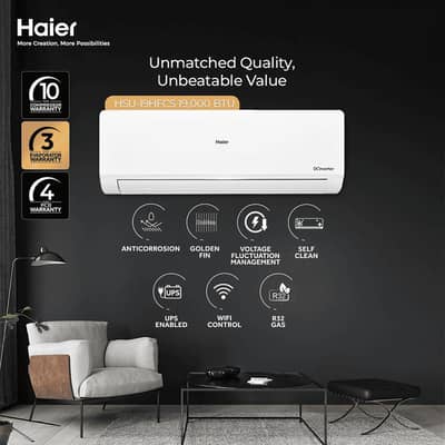 Haier New 1.5 Ton inverter AC