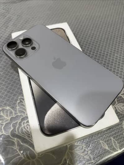 15 pro max PTA approved(dual sim)