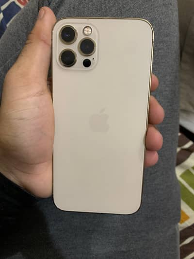 iPhone 12 Pro gold color 256gb LLA JV