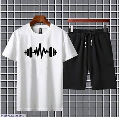 Mens Cotton Printed Track Suit