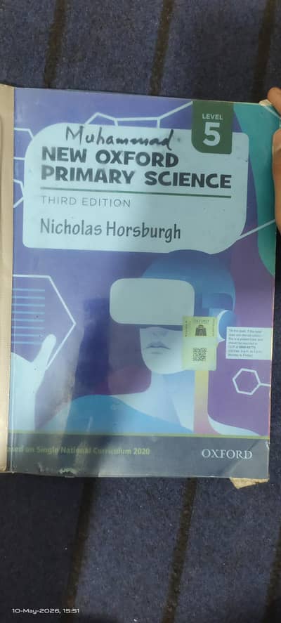 Oxford primary science 3rd edition by Nicholas Horsburgh