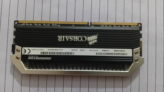 Ram 16 GB DDR 3 1x8gb Corsair 2×4gb HP
