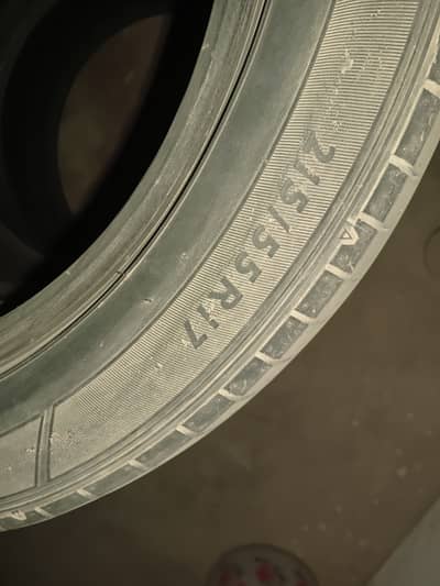 6 used tyres 215/55 R17