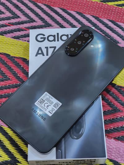 Samsung A17 -Official PTA Approved - Brand New (Just Box Opened)